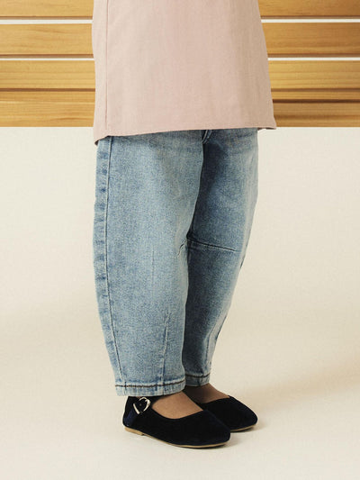 Name it-NMFBELLA BALLOON JEANS 2441-SM NOOS-Medium Blue Denim