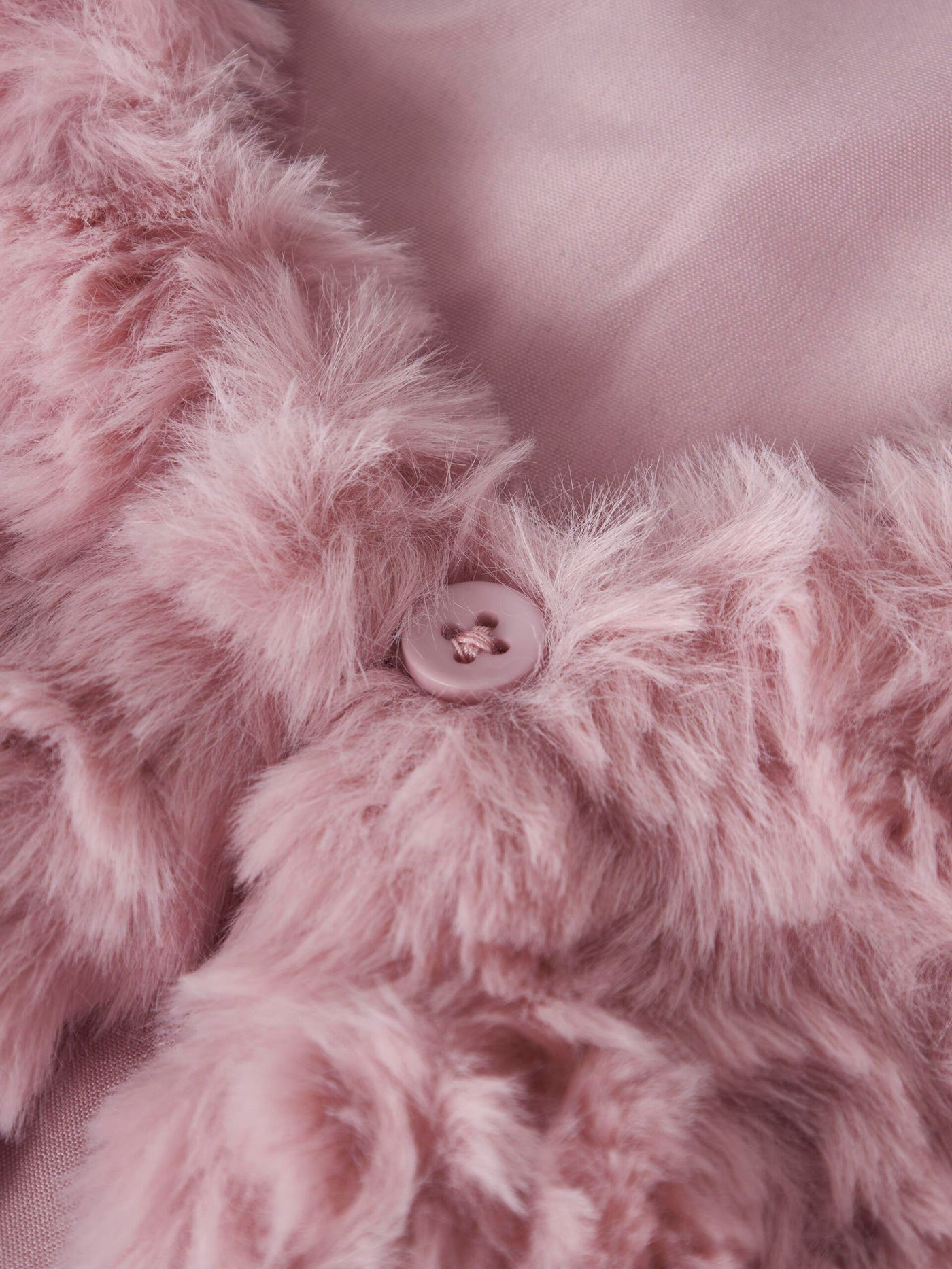Name it-NMFNANO FAKE FUR VEST-Burnished Lilac