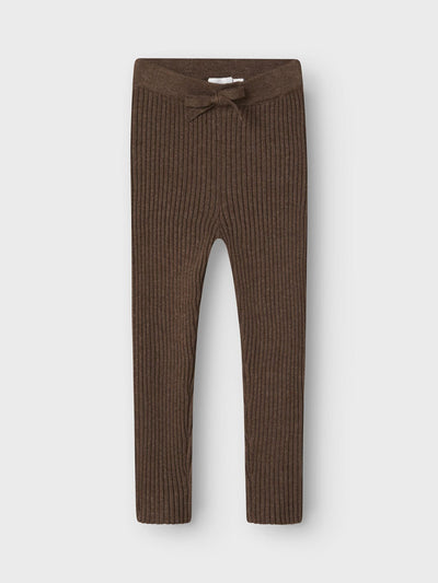 Name it-NMFNALIA KNIT LEGGING-Peppercorn