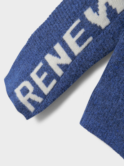 Name it-NKFNUVA LS KNIT-Amparo Blue