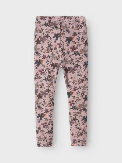 Name it -NMFNALINE SLIM LEGGING - Burnished Lilac