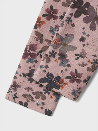 Name it -NMFNALINE SLIM LEGGING - Burnished Lilac