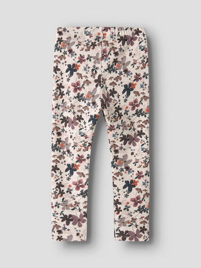 Name it -NMFNALINE SLIM LEGGING - Peyote Melange
