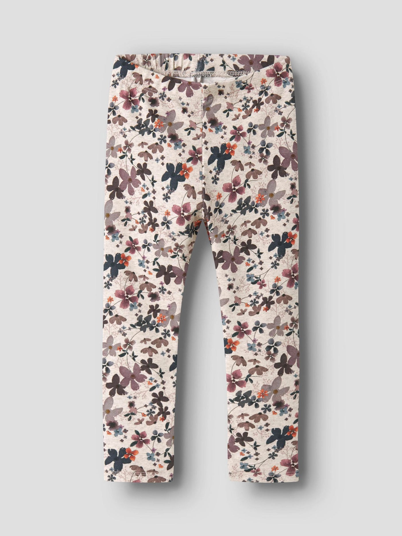 Name it -NMFNALINE SLIM LEGGING - Peyote Melange