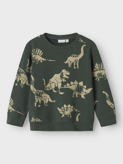 Name it-NMMNILAUS NREG SWEAT PANT BRU-Garden Topiary