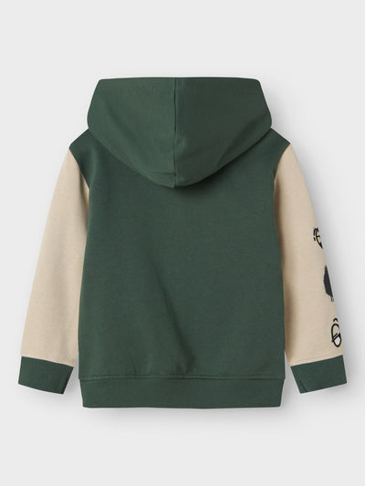 Name it-NMMNYREE LS NREG SWEAT CARD BRU-Garden Topiary