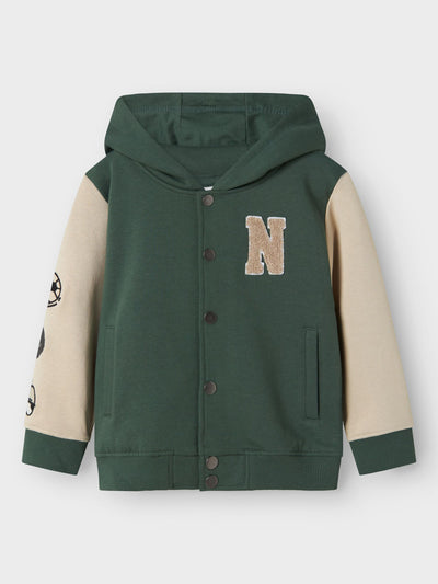 Name it-NMMNYREE LS NREG SWEAT CARD BRU-Garden Topiary
