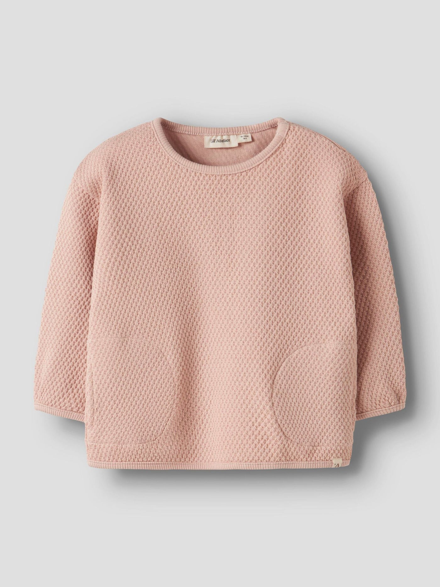 Lil Atelier - NMFNOELLA LS OVERSIZE SWEAT LIL  - Cameo Rose