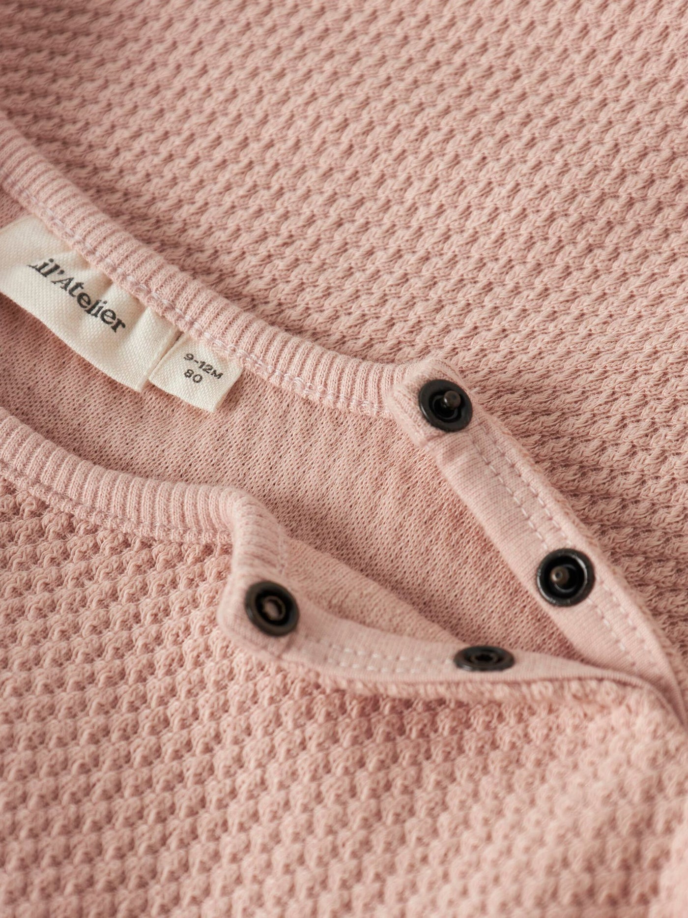 Lil Atelier - NMFNOELLA LS OVERSIZE SWEAT LIL  - Cameo Rose