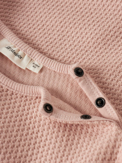 Lil Atelier - NMFNOELLA LS OVERSIZE SWEAT LIL  - Cameo Rose