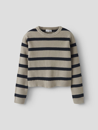 Name it-NKFVNILLA LS SH KNIT-Island Fossil
