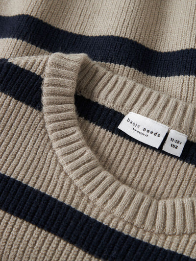 Name it-NKFVNILLA LS SH KNIT-Island Fossil