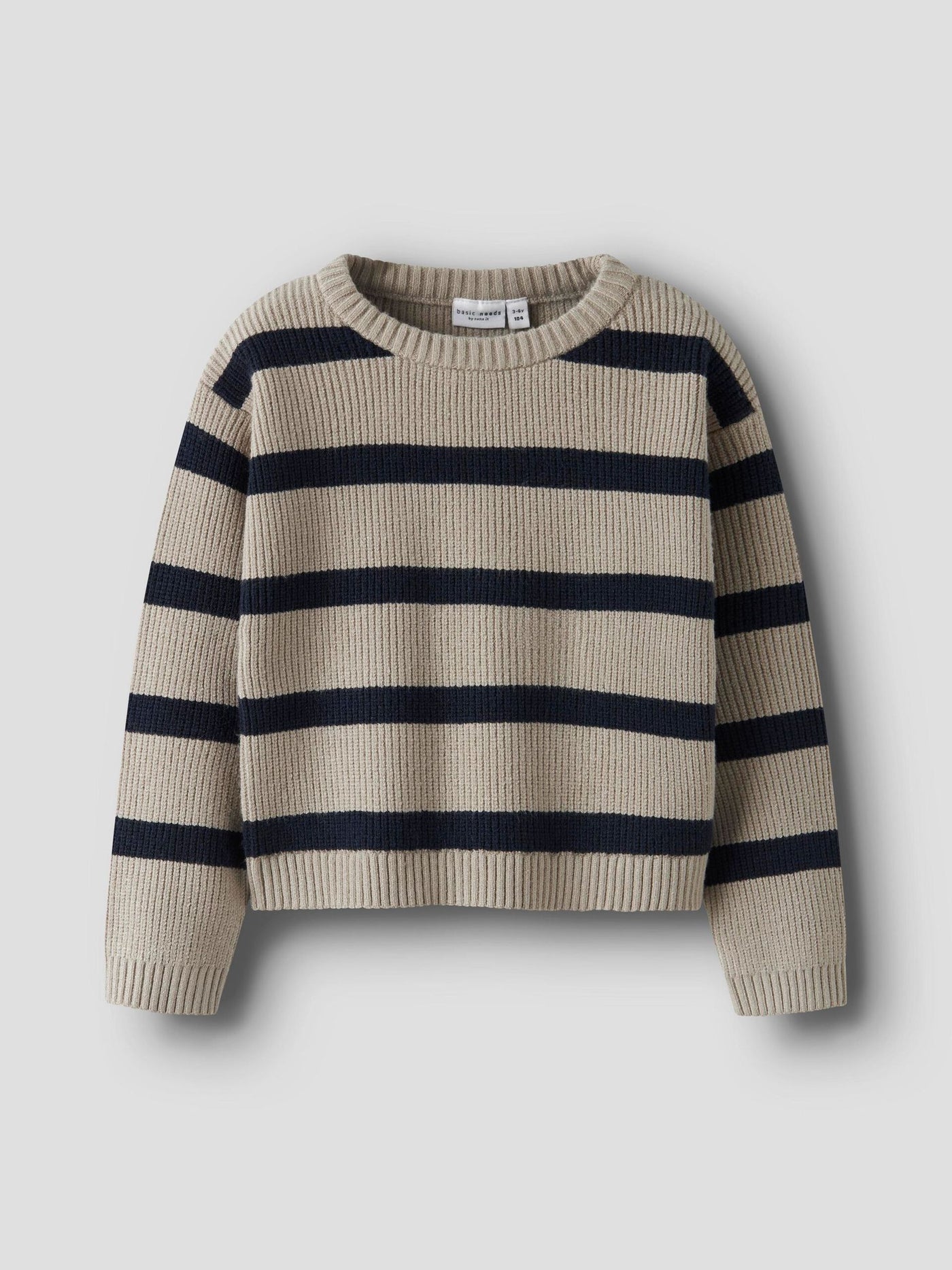 Name it-NMFVNILLA LS SH KNIT-Island Fossil