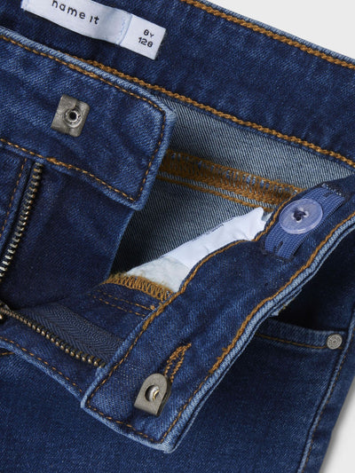 Name it-NKFPOLLY X-WIDE JEANS 3057-FR NOOS-Dark Blue Denim