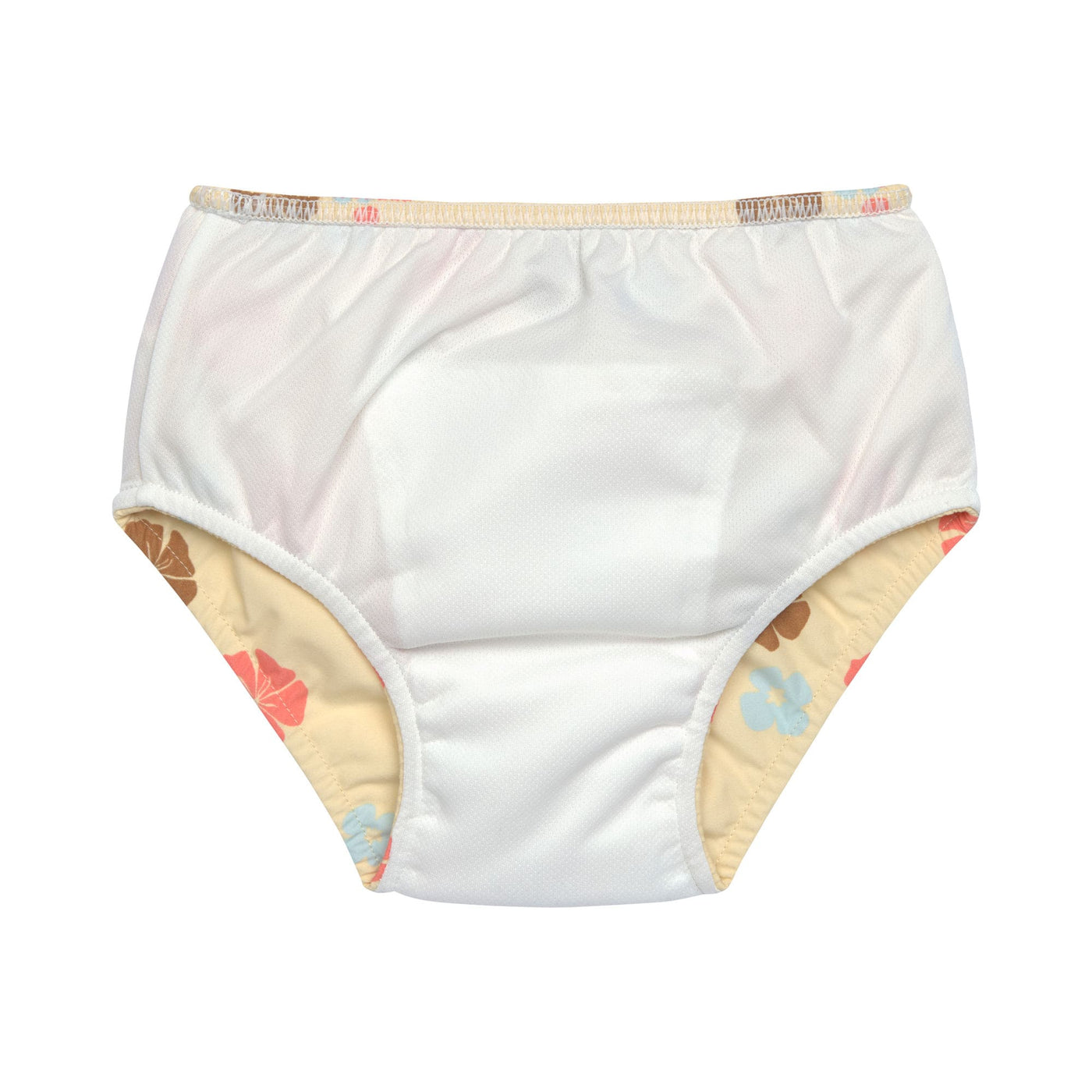 Lässig-Schwimmwindel Baby - Blumen, Gelb