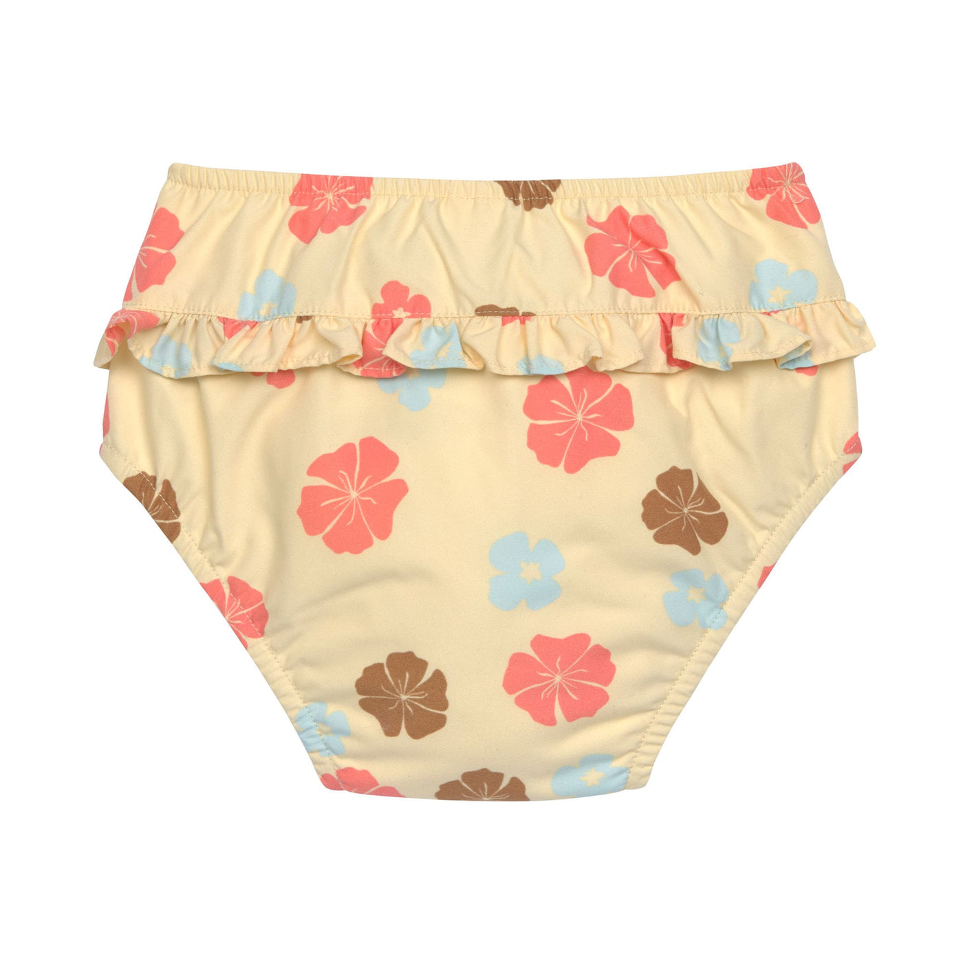 Lässig-Schwimmwindel Baby - Blumen, Gelb