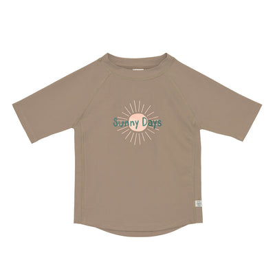 UV Shirt Kinder Kurzarm - Sonne, Braun