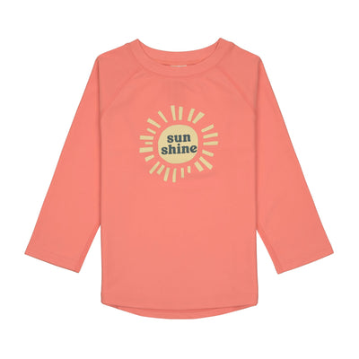 Lässig-UV Shirt Kinder Langarm - Sonne, Rot