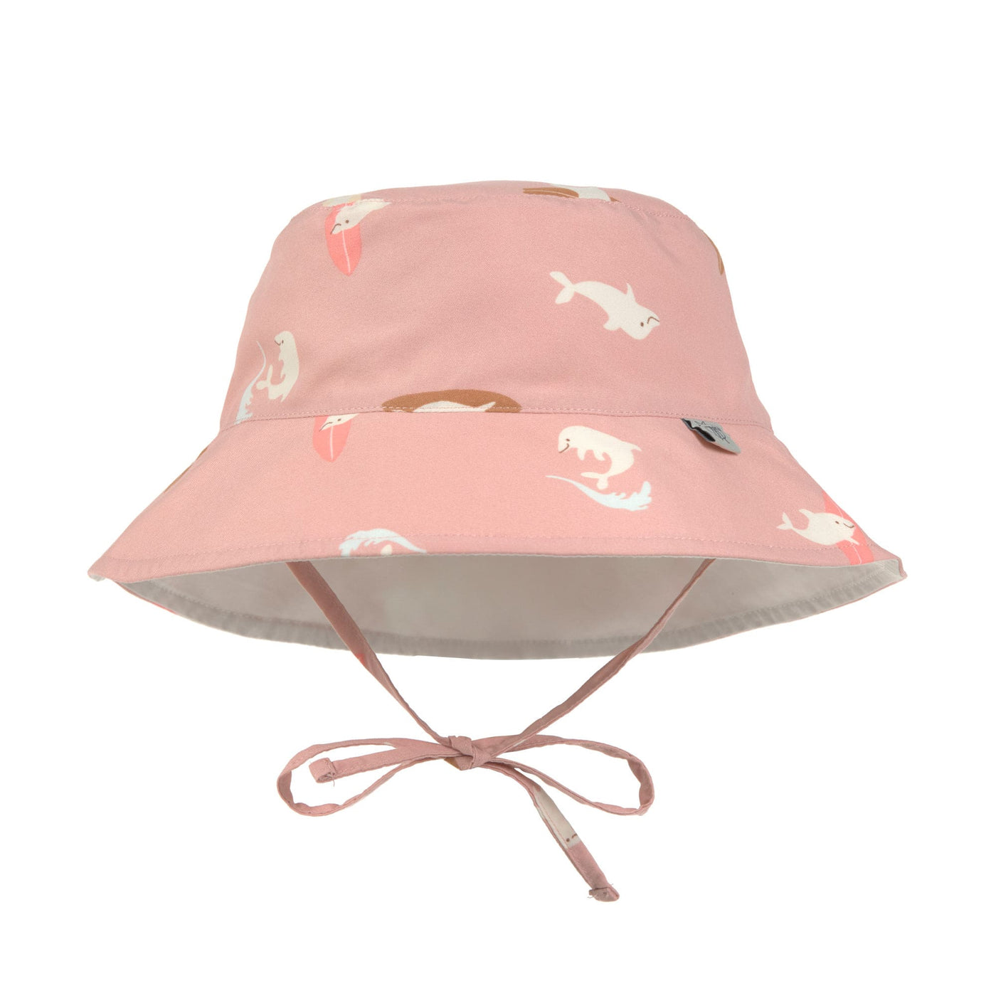 Lässig-Sonnenhut Kinder (UV Schutz) - Delfin, Rosa
