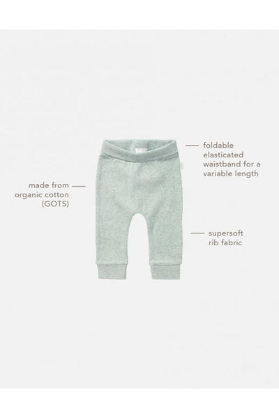 Noppies-Jogginghose naura - grey mint melange