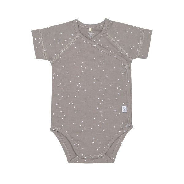 Short Sleeve Body GOTS Sprinkle taupe,