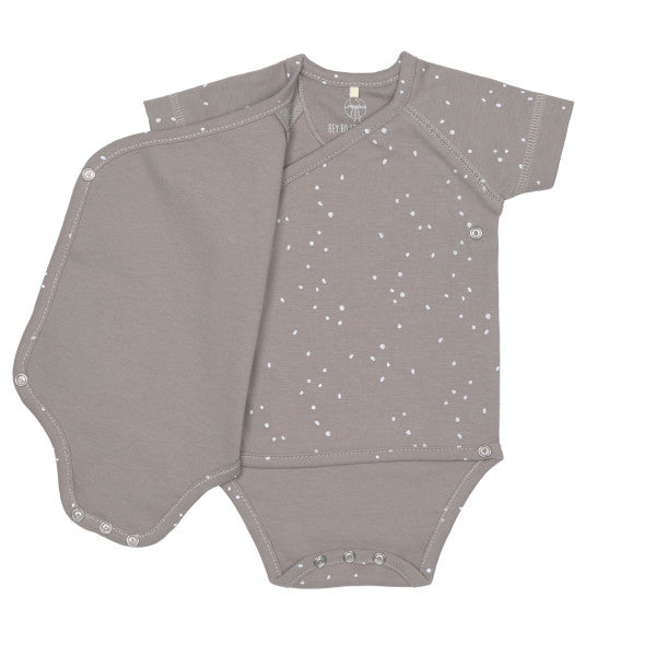 Short Sleeve Body GOTS Sprinkle taupe,