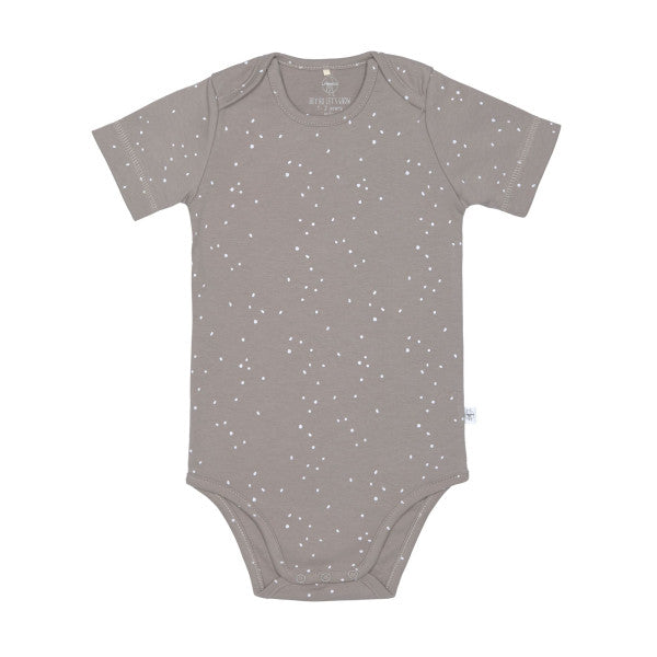 Short Sleeve Body GOTS Sprinkle taupe,