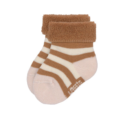 Terry Socks GOTS 3 pcs assorted powderpink/caramel