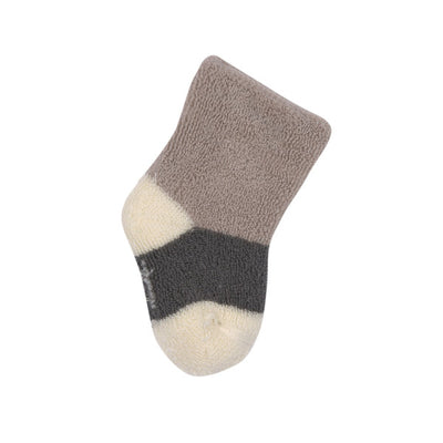 Terry Socks GOTS 3 pcs assorted anthracite/taupe