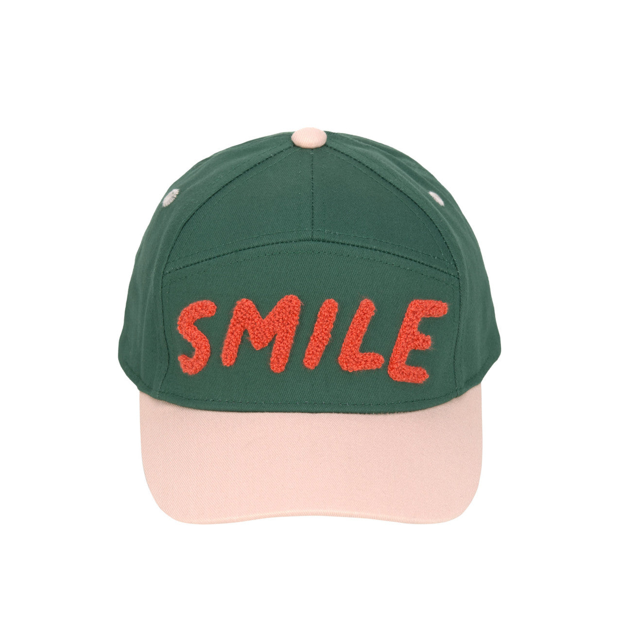 Basecap Kinder - Little Gang, Smile Grün