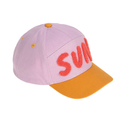 Basecap Kinder - Sun, Gold Lila