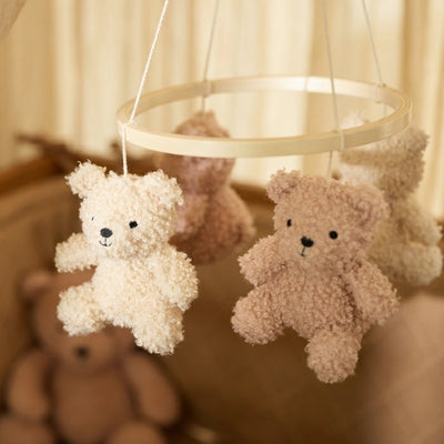 Jollein-Baby-Mobile Teddy Bear - Wild Rose/Naturel-Rosa