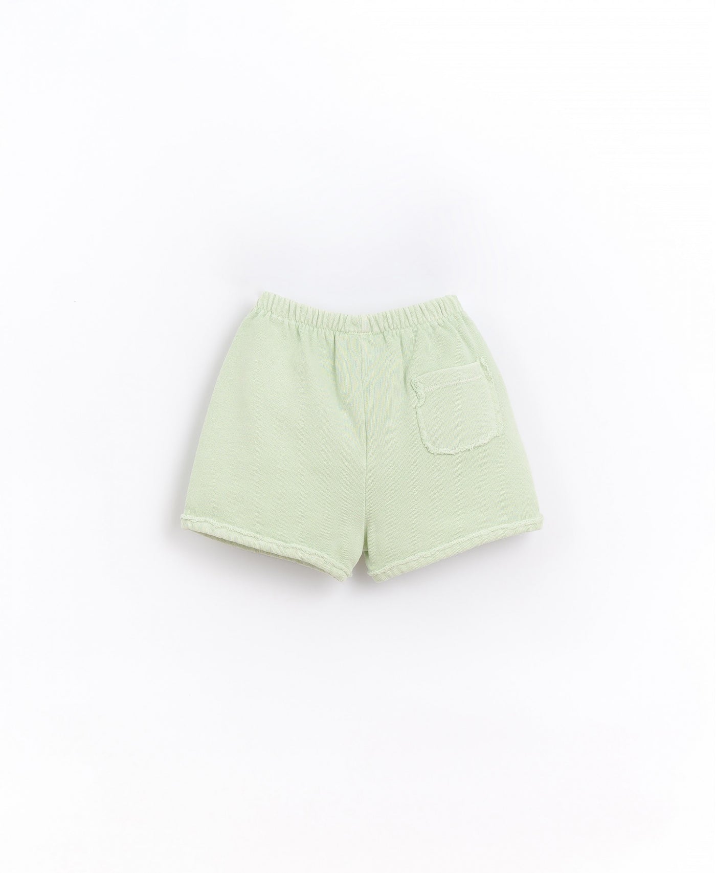 Shorts aus Jersey im Mix aus Naturfasern | Korbflechten