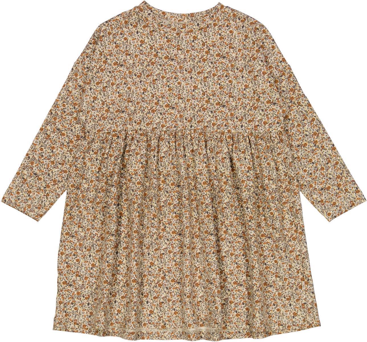 WHEAT - Jersey Dress Emmy - 9400 porcelain flowers - 98/3y