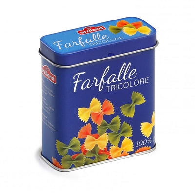 Erzi- Farfalle in der Dose