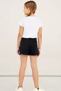 Name it-NKFROSE HW MOM  DNM SHORTS 8222-YA NOOS-Black Denim