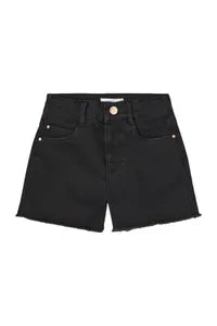 Name it-NKFROSE HW MOM  DNM SHORTS 8222-YA NOOS-Black Denim