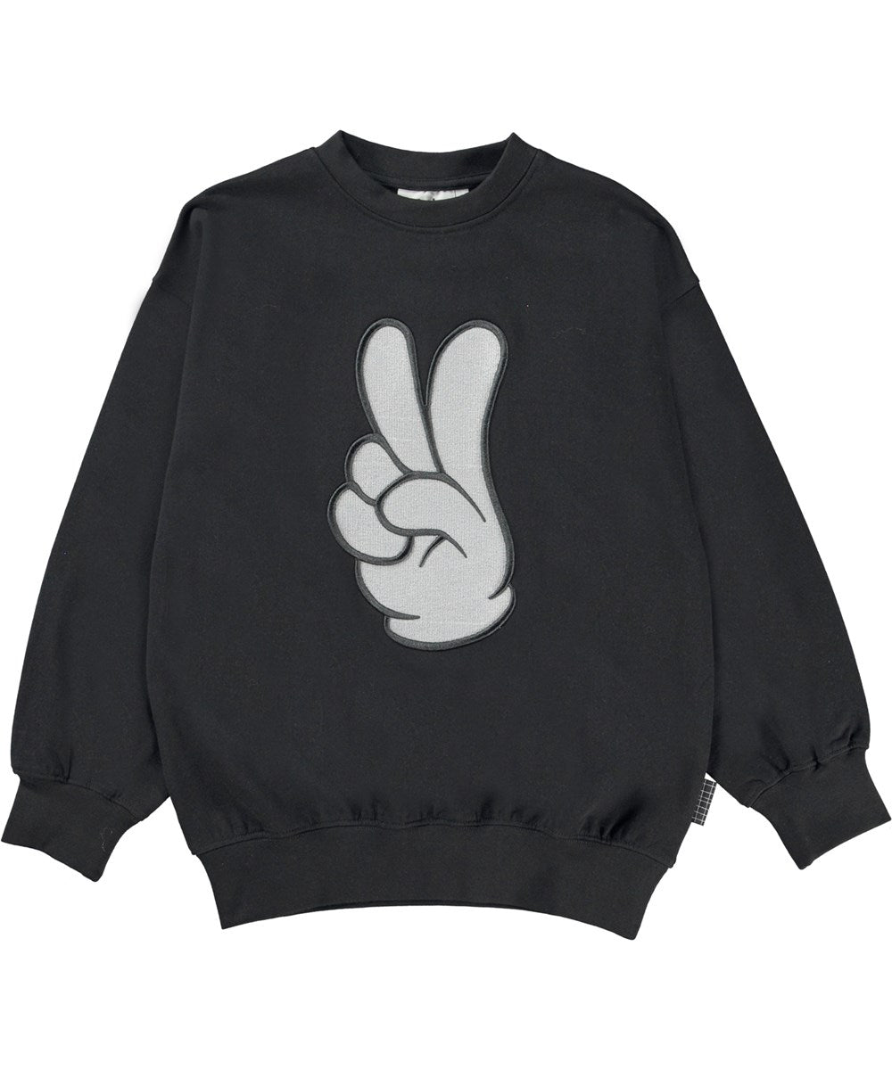 Molo-Mar-Sweat shirt-Black