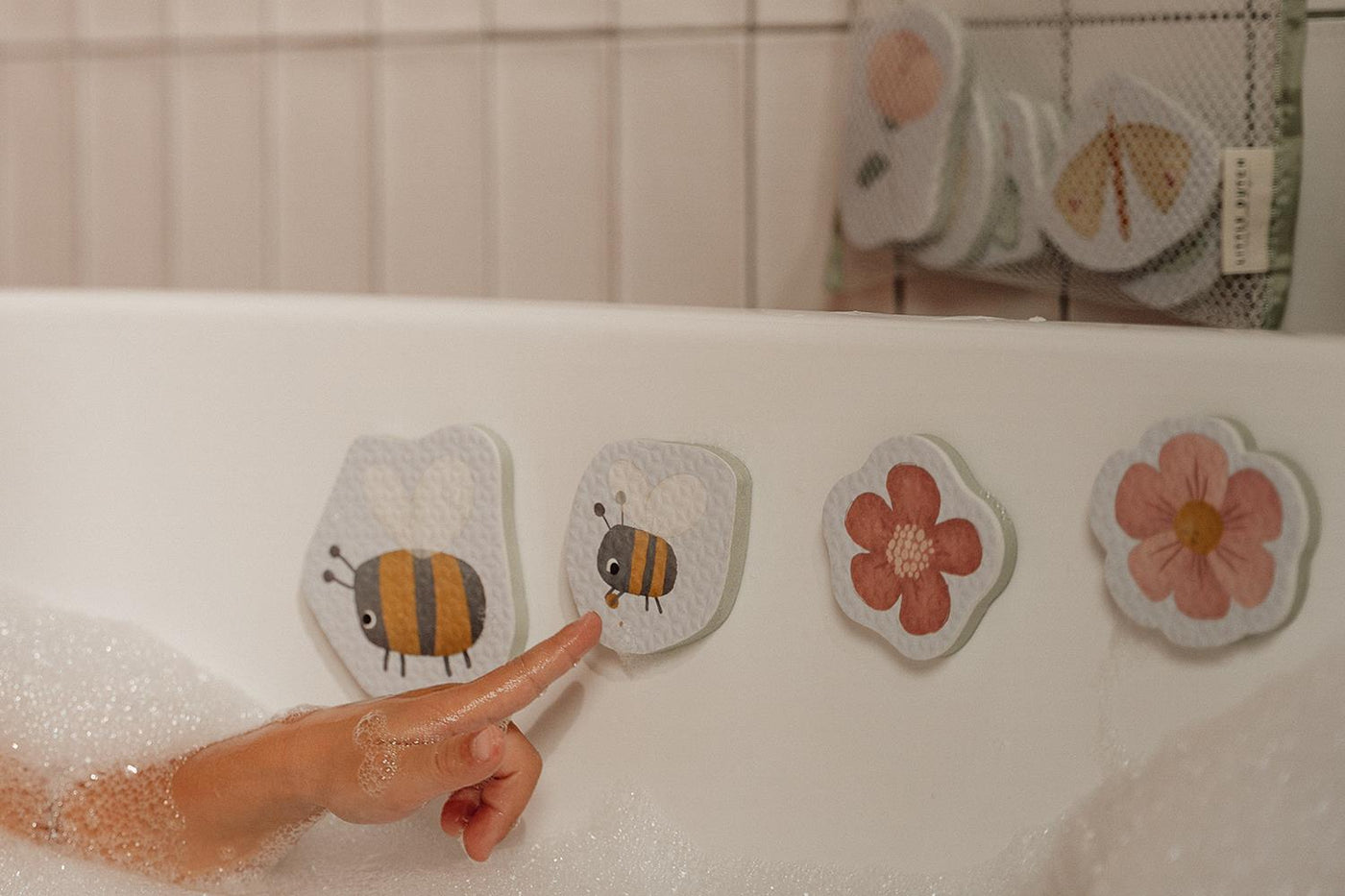 Little Dutch Bath Foam Flowers & Butterflies