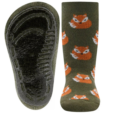 Stoppersocken SoftStep  Fuchs-.oliv