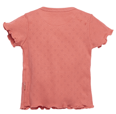 BESS - Shirt sh.sl. Ajour - Coral