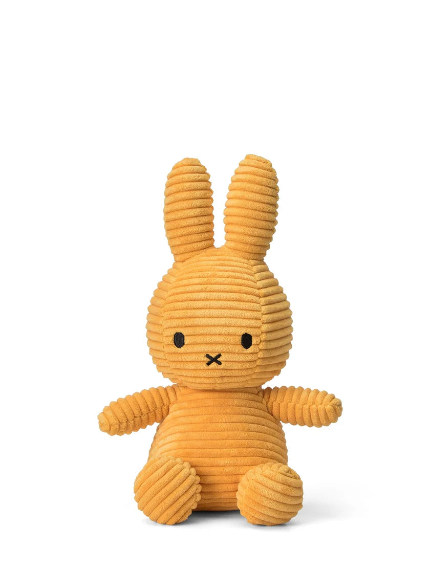 Miffy Sitting Corduroy - Yellow - 23 cm