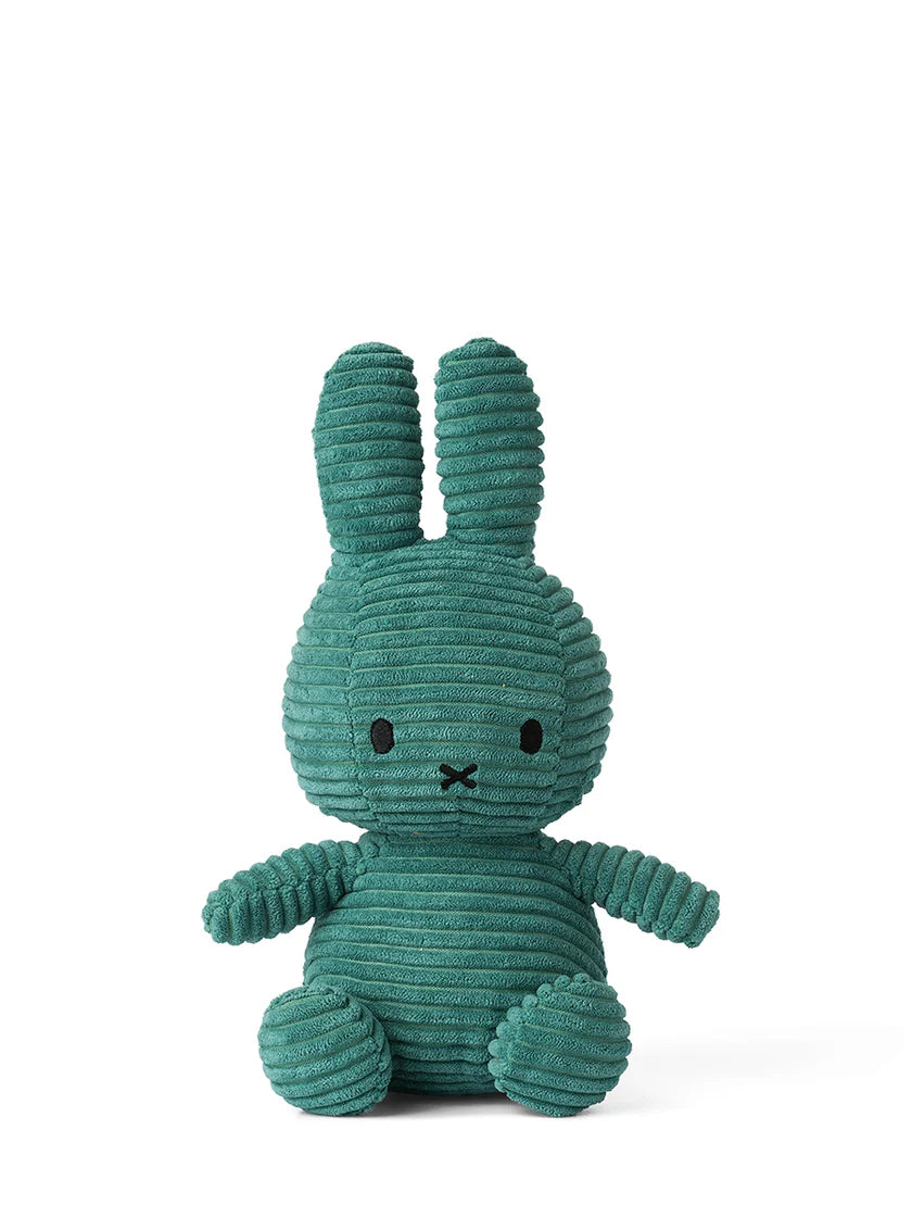 Miffy Sitting Corduroy - Green - 23 cm