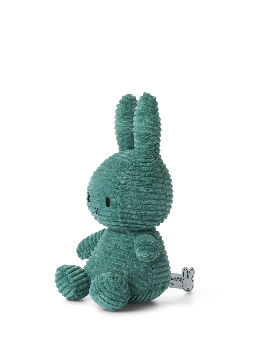 Miffy Sitting Corduroy - Green - 23 cm