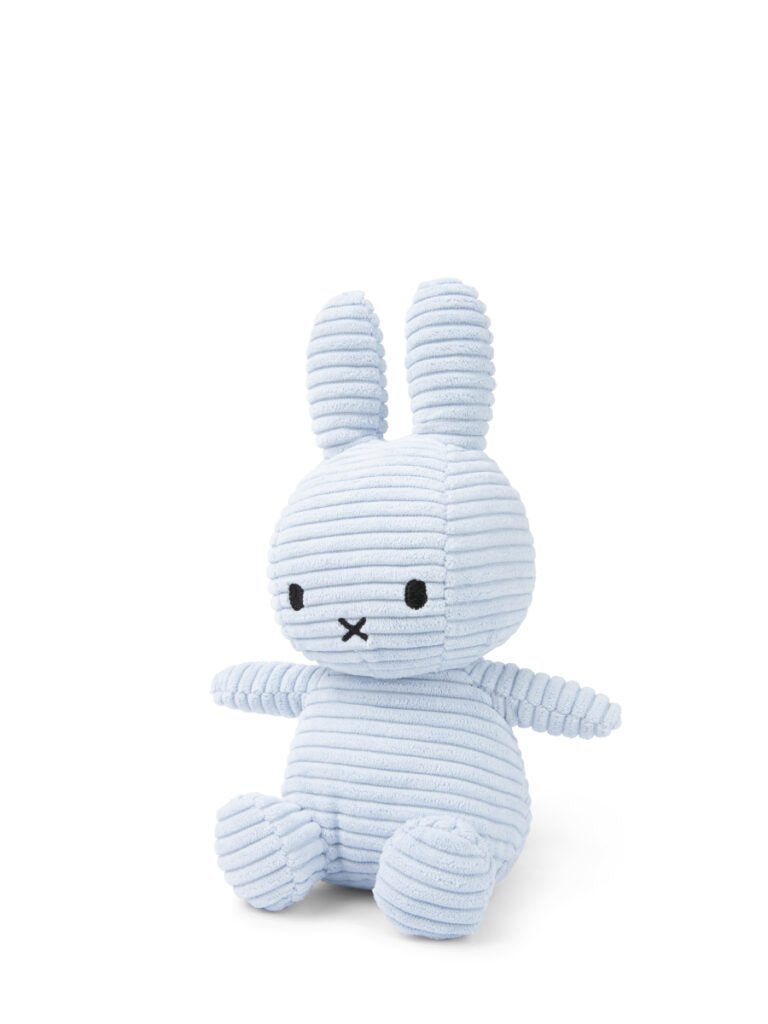 Miffy Corduroy Ice Blue - 23 cm