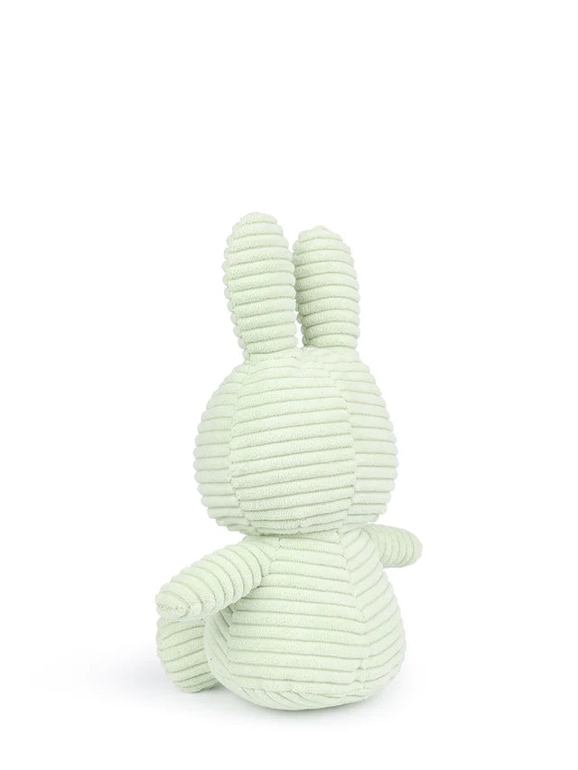 Miffy Sitting Corduroy - Fresh Mint - 23 cm