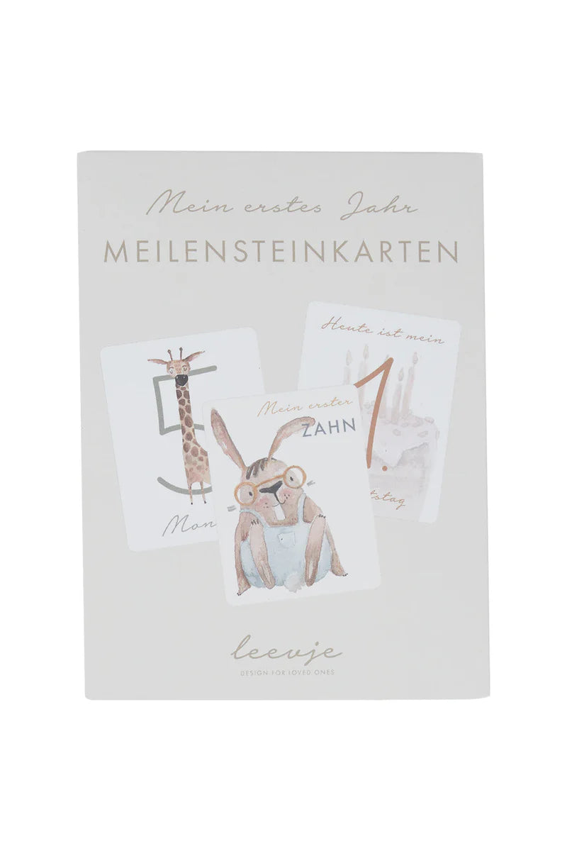 leevje-Meilensteinkarten 'Mein erstes Jahr'