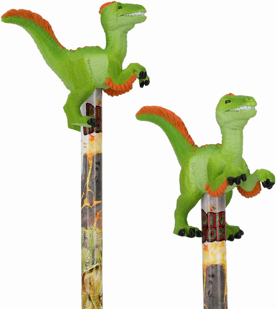 Depesche - Dino World Bleistift Mit Dino-Topper