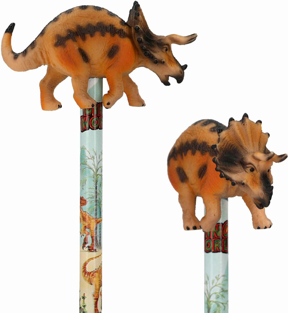 Depesche - Dino World Bleistift Mit Dino-Topper