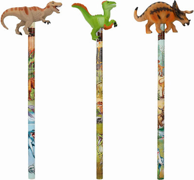 Depesche - Dino World Bleistift Mit Dino-Topper